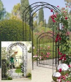 Gartentür Mit Rankhilfe