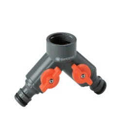 GARDENA® 2-Wege-Ventil Für Wasserhähne Mit 33,3 Mm (G1)-Gewinde