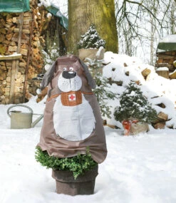 Winterschutz Vlieshaube Hund 'Paddy' 125 X 120 Cm