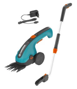 GARDENA® Set Accu-Grasschere ClassicCut + Stiel