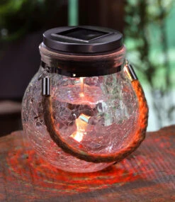 LED Solar- Dekoglas -Gartenpflanzen Geschäft 8977445224478