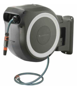 GARDENA® Wand-Schlauchbox RollUp M/L 25 M Weiß