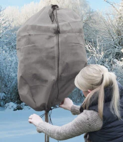 Winterschutz Thermomantel Grau M 150xØ70cm