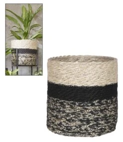 Kokos-Übertopf 'Live' ø20 Cm Mit Folieneinsatz