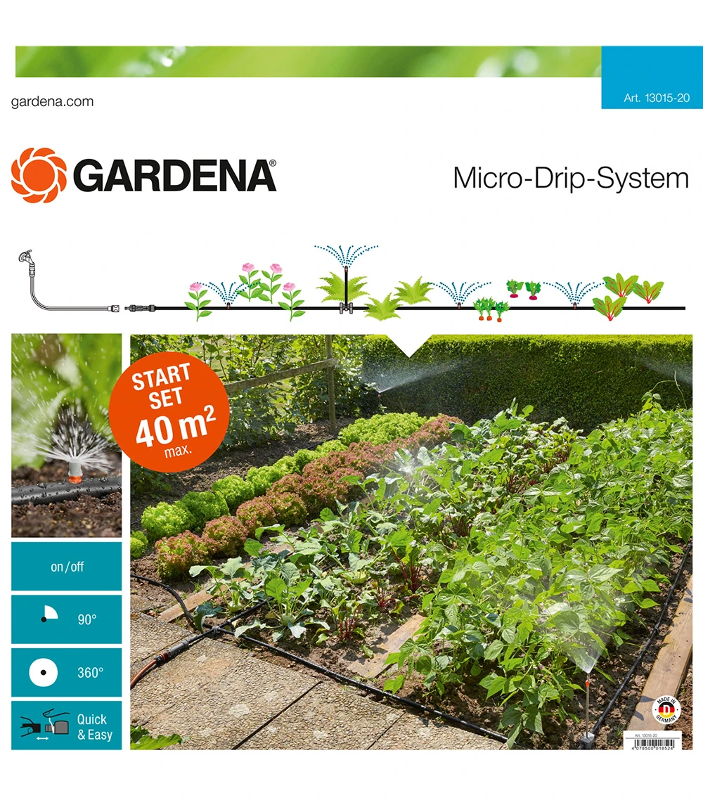 GARDENA® Micro-Drip-System Start-Set Pflanzflächen 3 GARDENA® Micro-Drip-System Start-Set Pflanzflächen