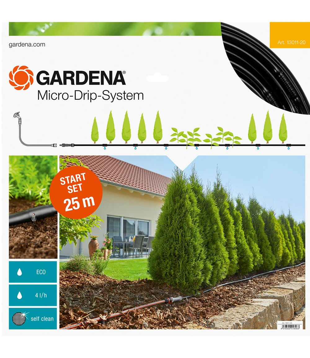 GARDENA® Micro-Drip-System Start-Set Pflanzreihen M 3 GARDENA® Micro-Drip-System Start-Set Pflanzreihen M