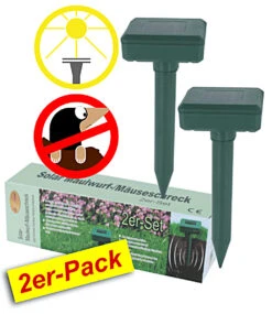 SOLAR-Maulwurf- & Mäuseschreck