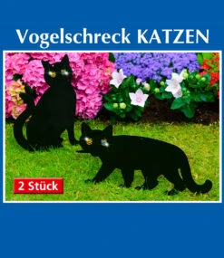 Vogelschreck 'Katzen' 2er-Set