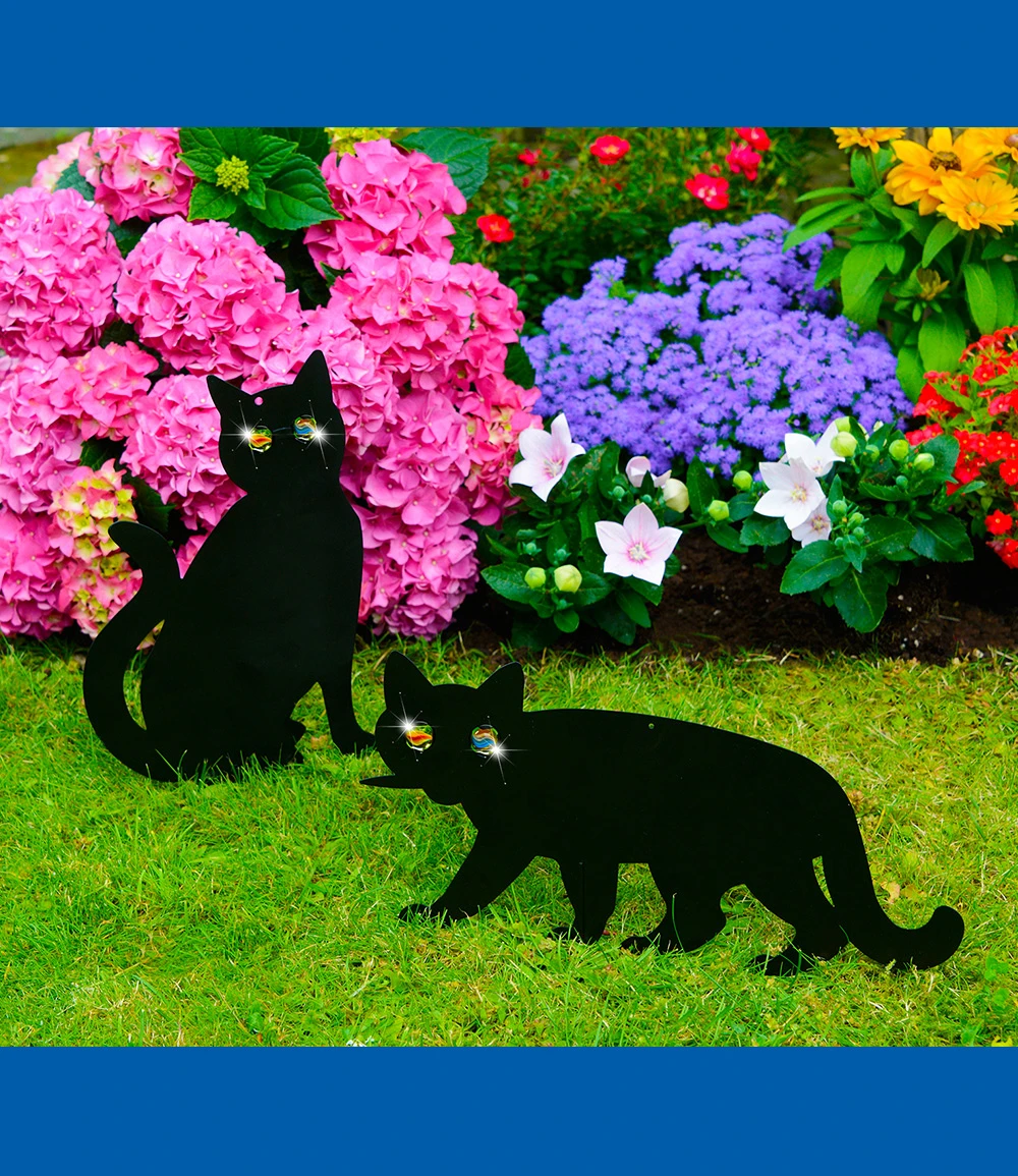 Vogelschreck 'Katzen' 2er-Set 4 Vogelschreck 'Katzen' 2er-Set – Bild 2